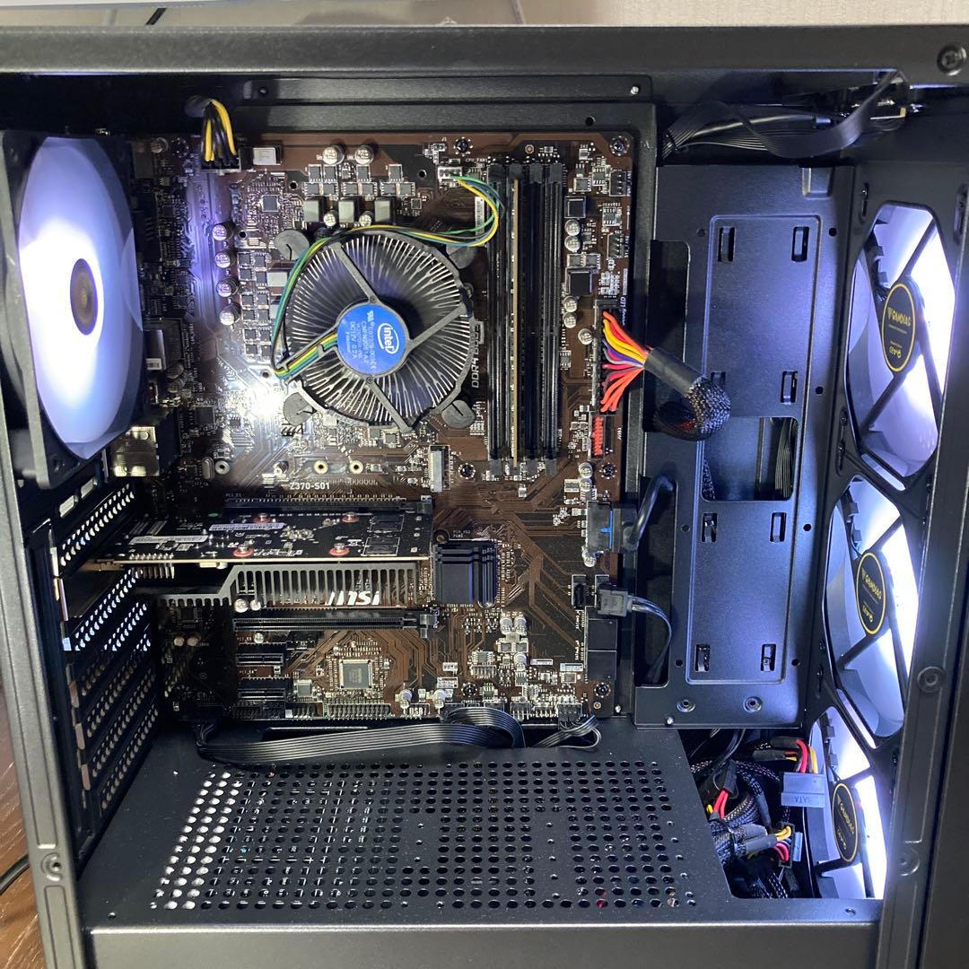msi Z370-S01 デスクトップPC (新品PCケース使用)