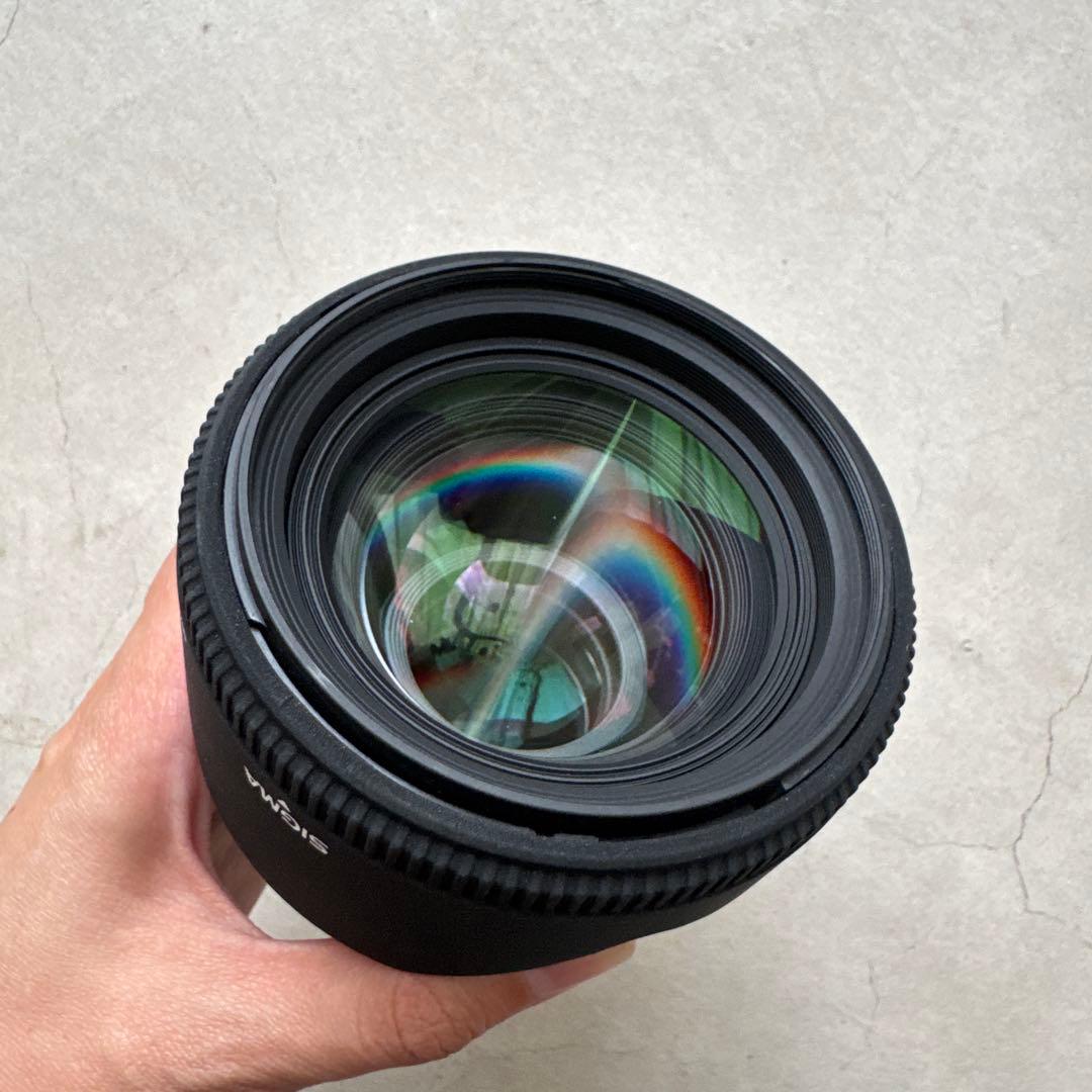 シグマ SIGMA 単焦点標準レンズ 50mm F1.4 キャノン用
