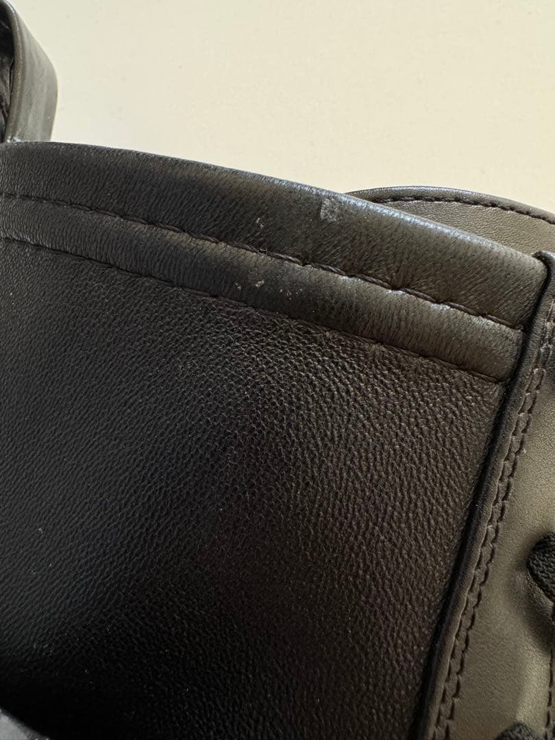 STACCATO（スタッカート） ムーンフラワリーレースアップブーツ BLK