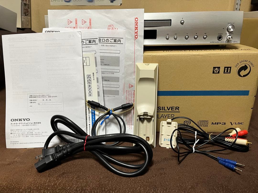 ONKYO A-5VL C-S5VL 外箱付きのセットです‼️