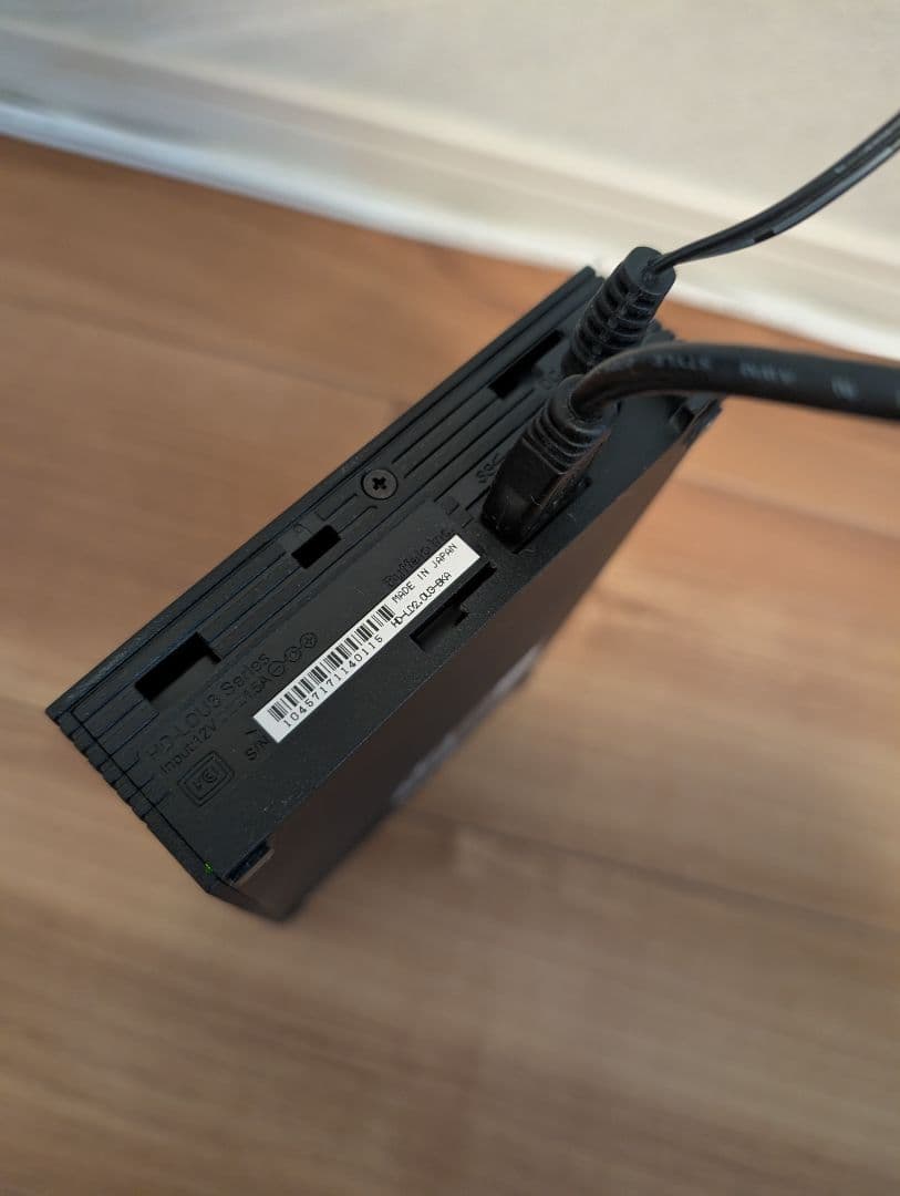 バッファロー 外付けHDD　 HD-LD2.0U3-BKA BUFFALO