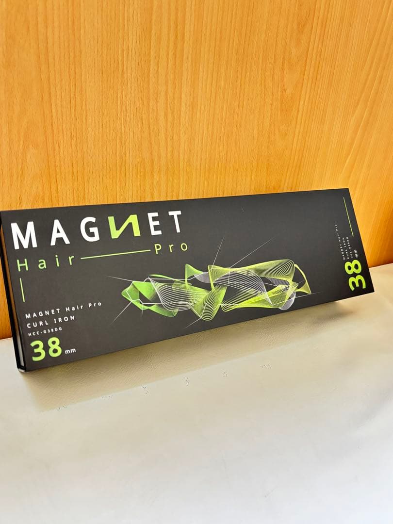 【新品未使用】ホリスティックキュア マグネットヘアプロ カールアイロン 38mm