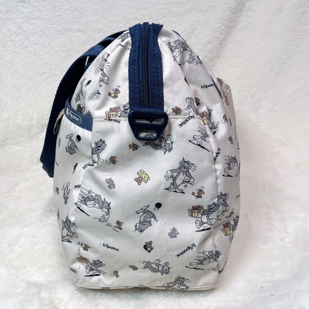 【超希少】LeSportsac トムとジェリー コラボ ボストンバッグ 大容量