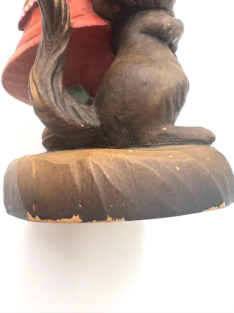 ANRIアンリ　トランペットを吹く　ホセ・フェランディス約25cm木彫り人形