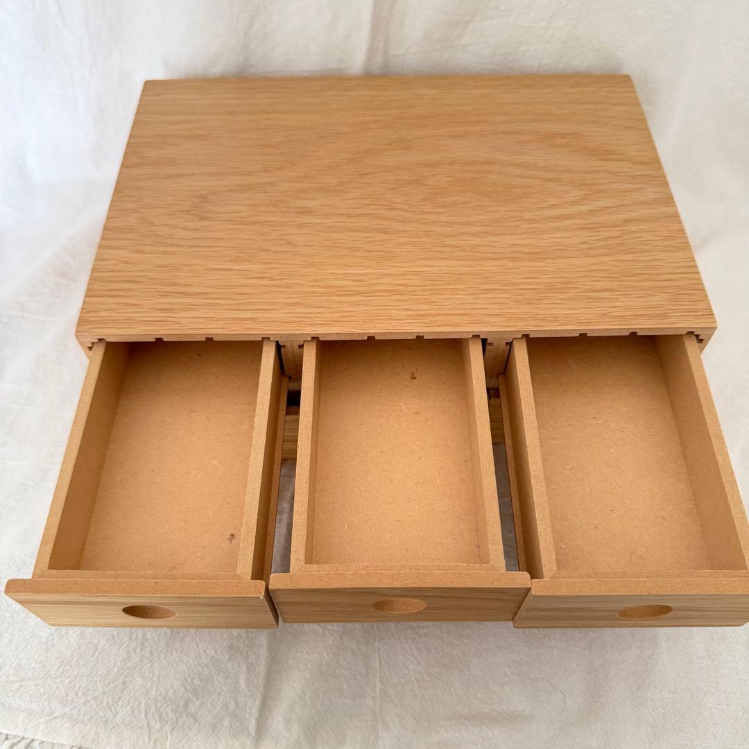 無印良品　木製小物収納4つ　セット