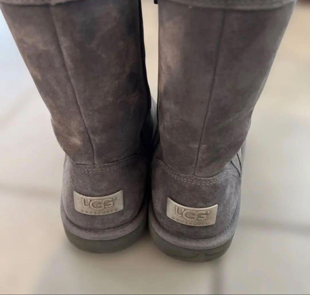 ［極美品］UGG グレー　ムートンブーツ　24cm