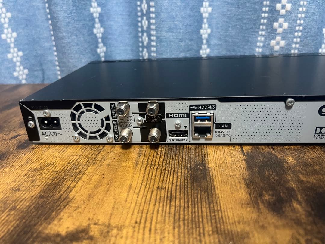 【2019年製】パナソニック ブルーレイレコーダー DMR-BCW1060