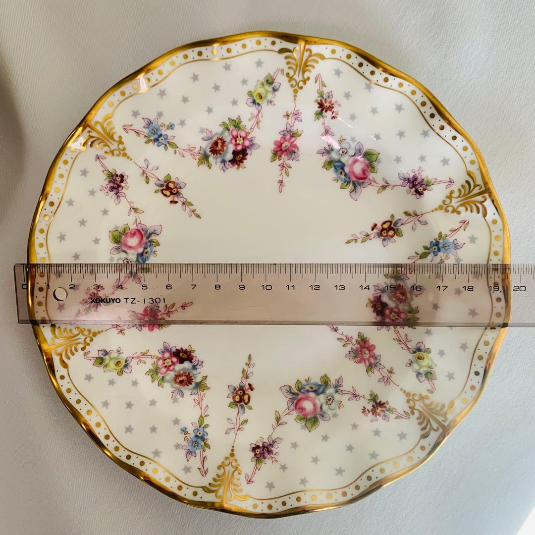 【美品】ロイヤルクラウンダービーロイヤルアントワネット約20センチプレート4枚組