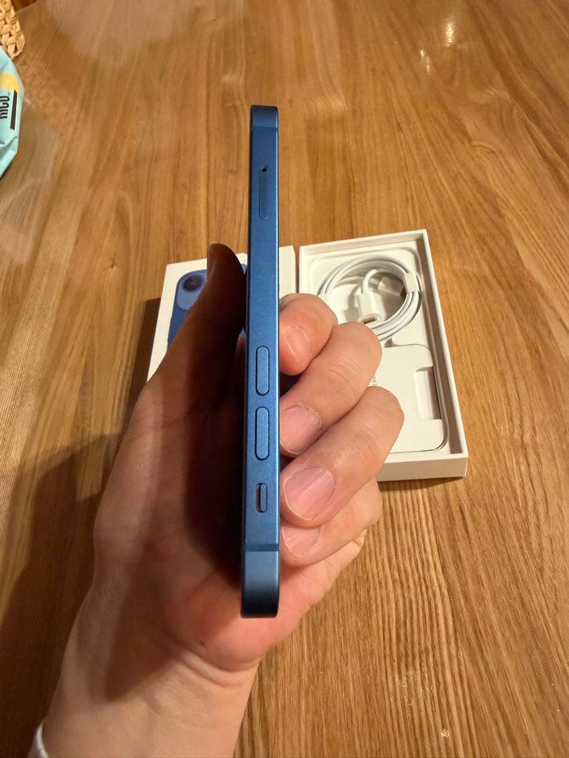 【美品】iPhone 13 mini 256GB ブルー SIMフリー 本体