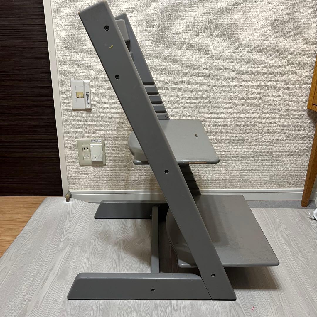 ①ストッケ トリップトラップ　グレー　シリアル4