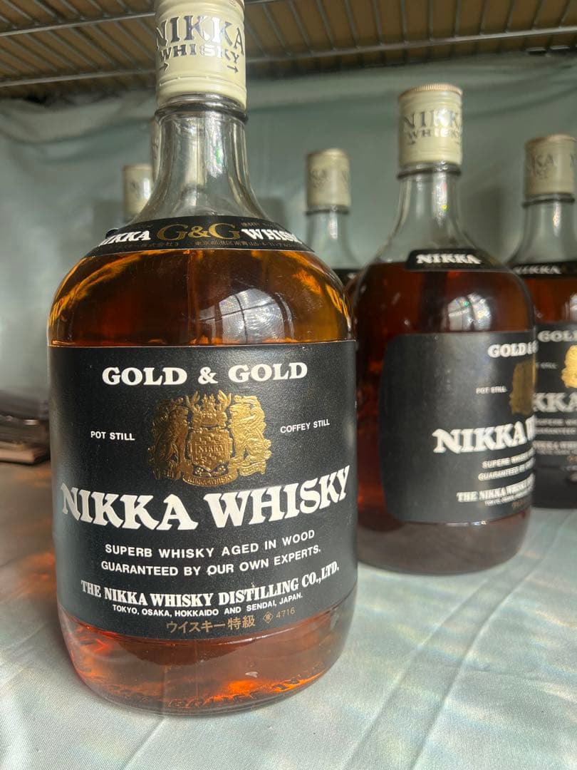 【A 】そのうちの2本 古酒 ニッカNIKKA 1520ml特級
