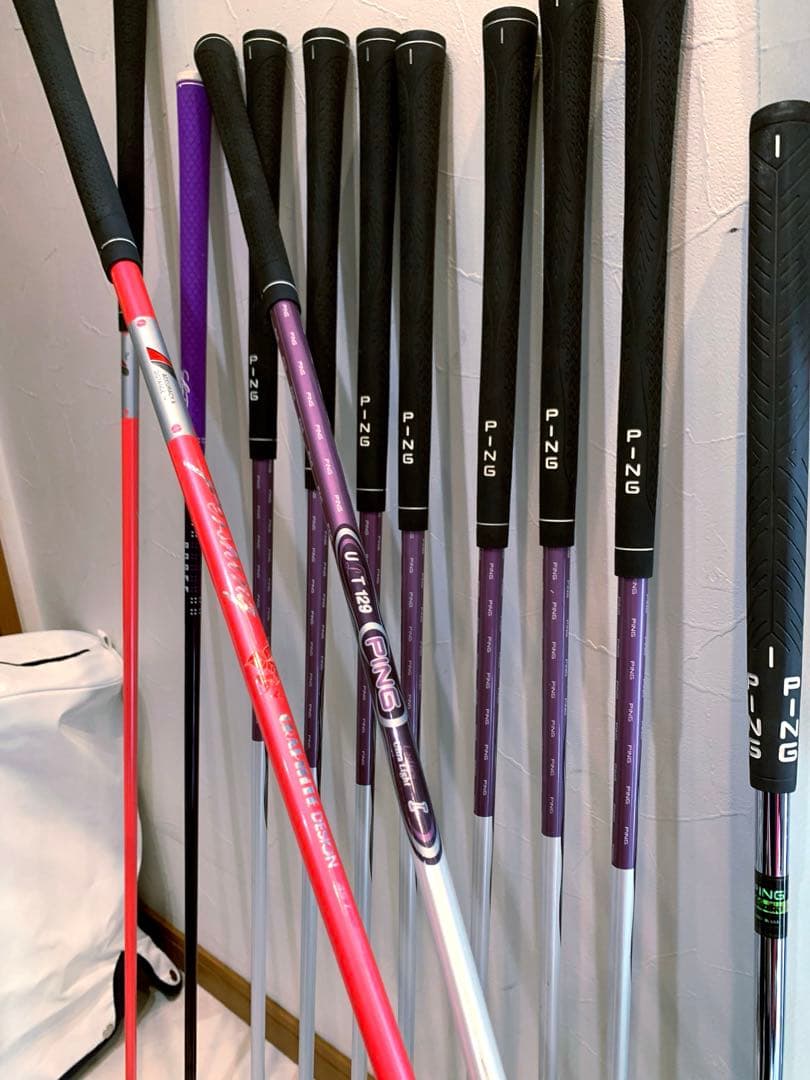 超豪華　PING レディースゴルフクラブ フルセット　バッグ/ジャックバニー
