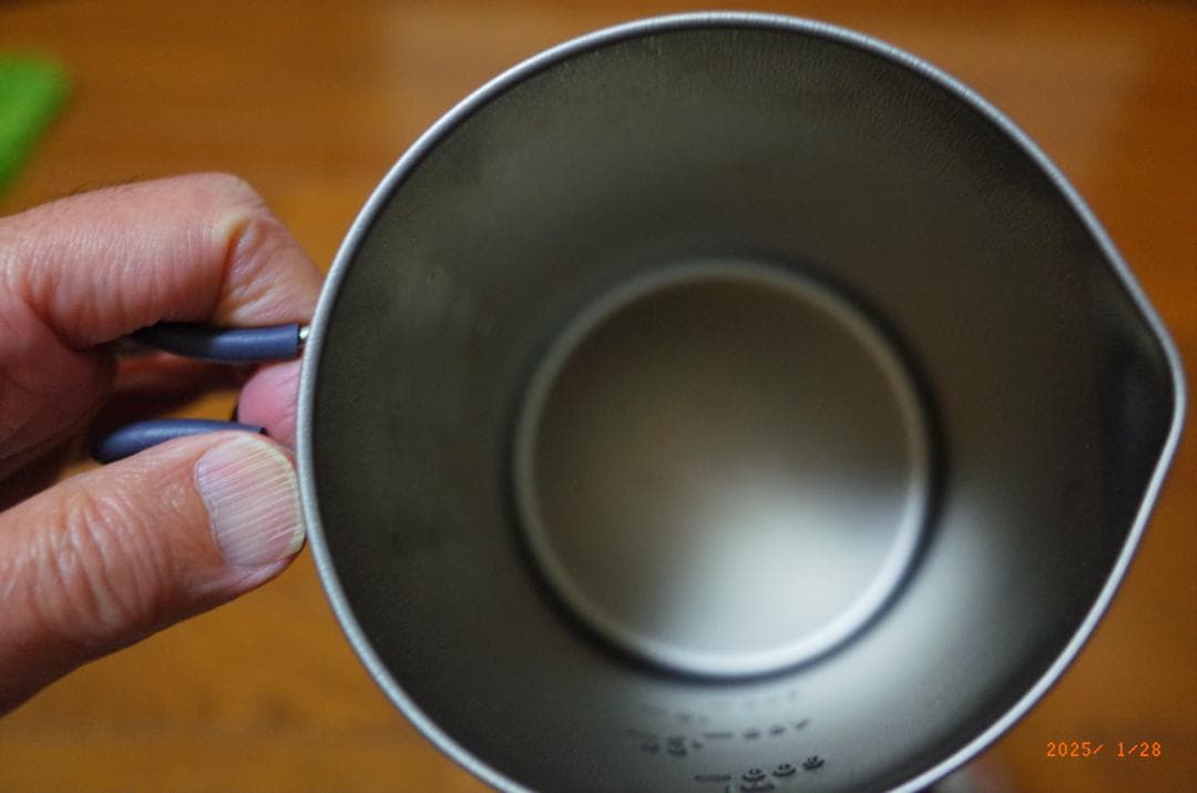 美品　新品同様　エバニュー/Ti パスタポット750＋α