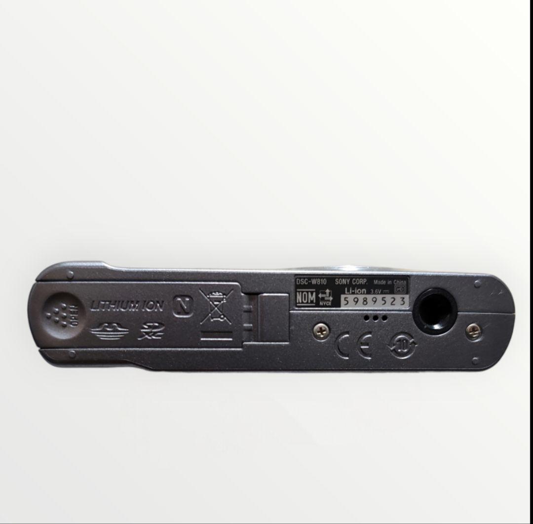 【美品】 SONY Cyber-shot DSC-W810シルバー