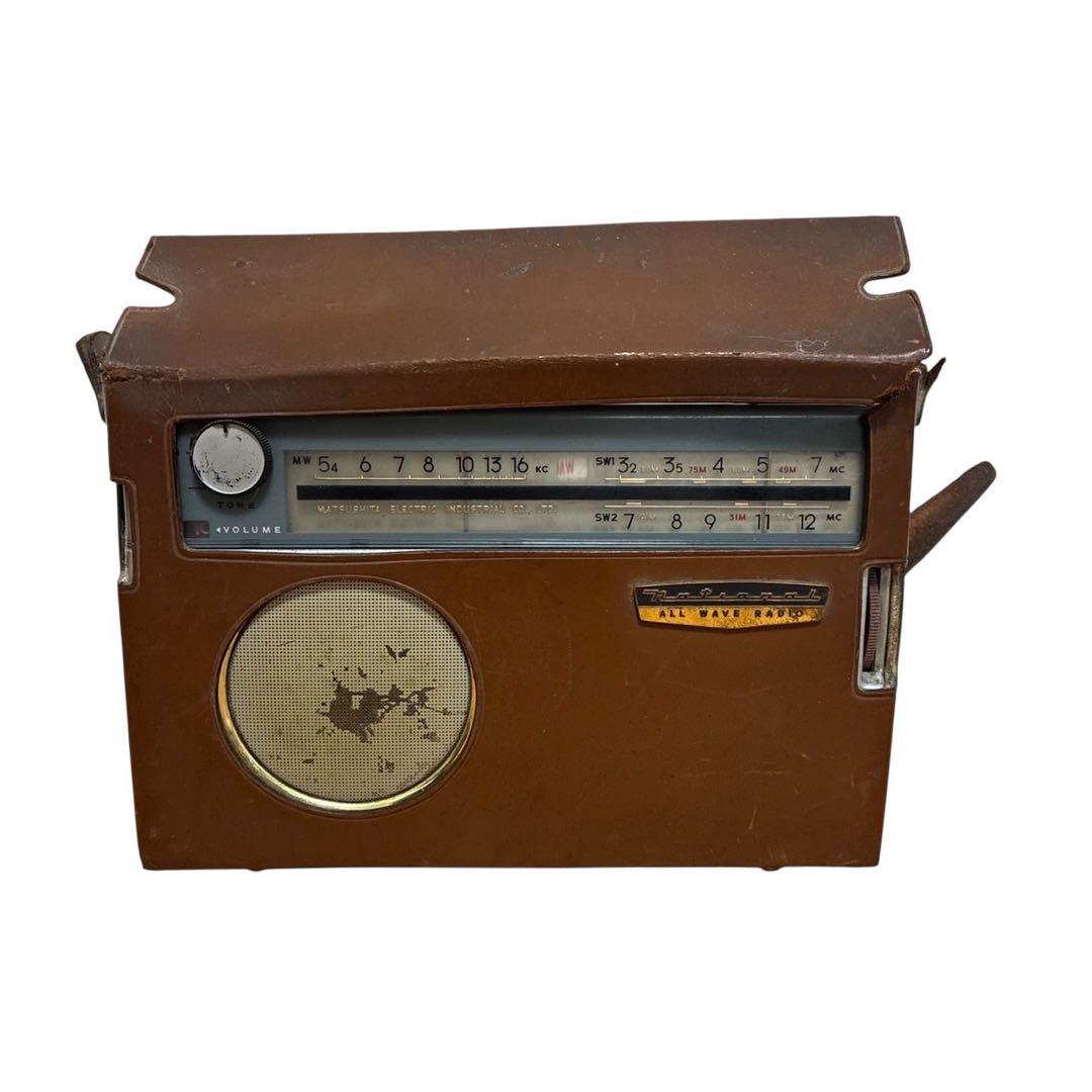 National UA-120ヴィンテージ ラジオ ALL WAVE ジャンク