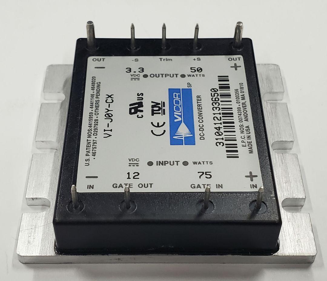 【新品】VICOR 50W DC-DC コンバーター VI-J0Y-CX