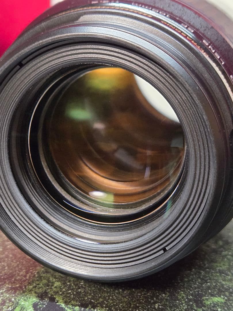 【美品】EF100mm F2.8 マクロ USM【純正フード付】