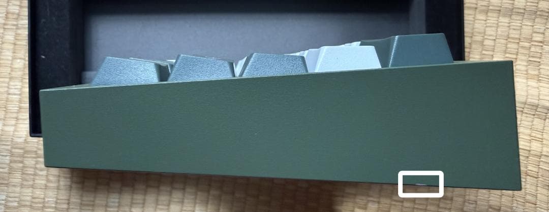 即購入OK｜Tofu60 グリーン｜キーキャップ付き完成品｜希少カラー