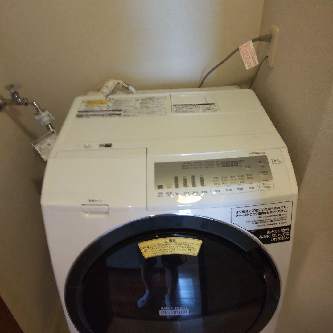 日立電気洗濯乾燥機 組み込み方　BD SG100FL型