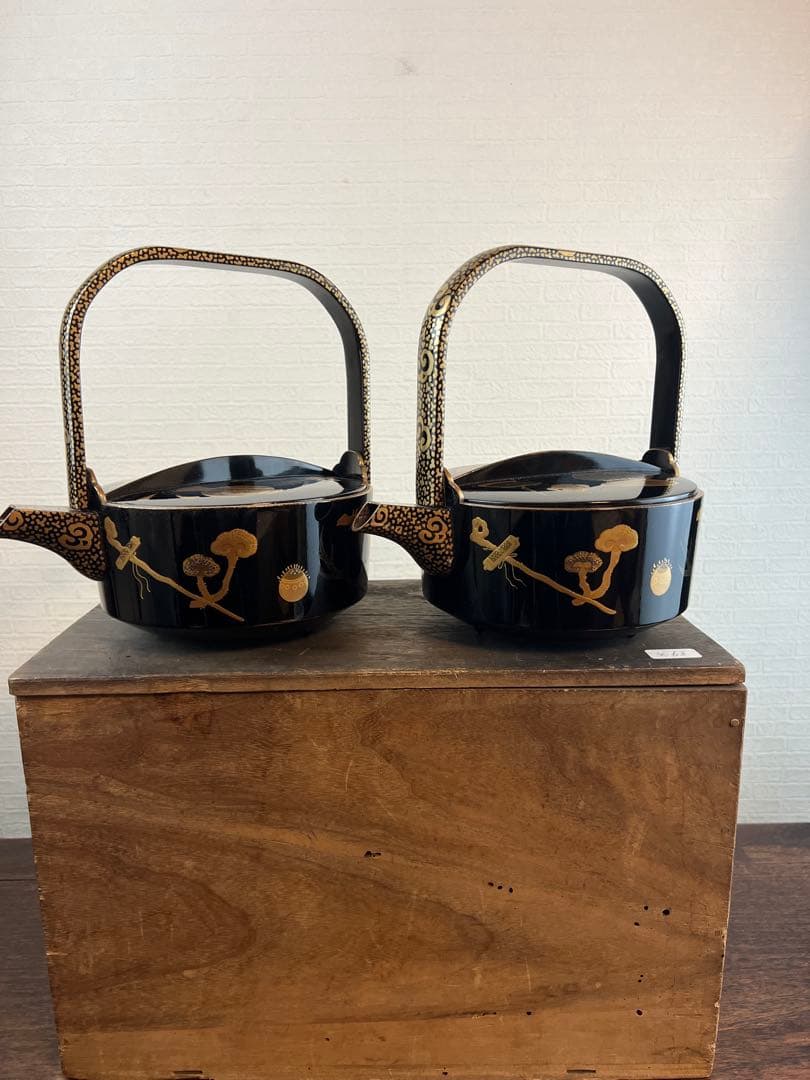 漆器銚子2個セット