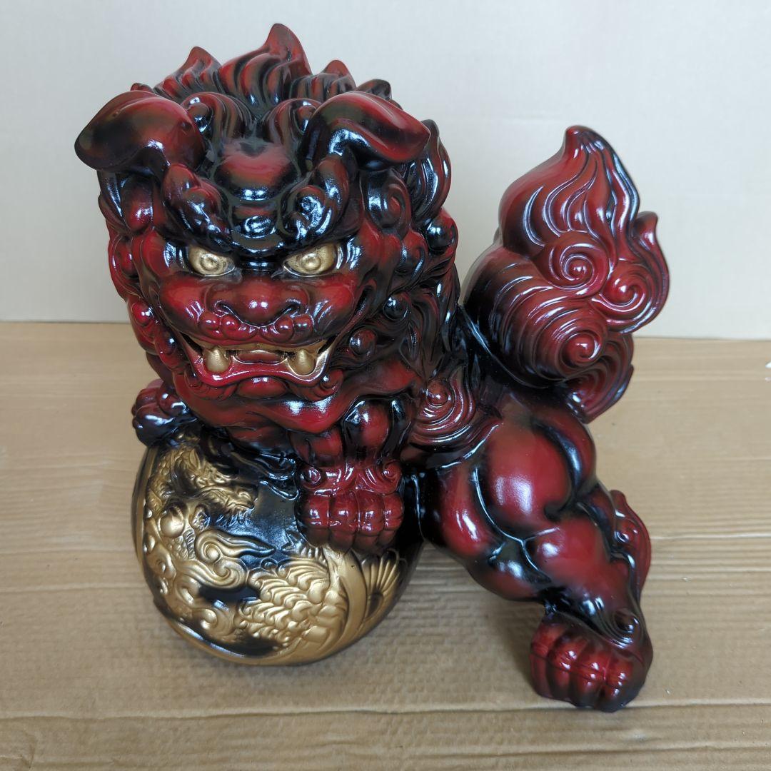 昭和レトロ　焼き物　シーサー