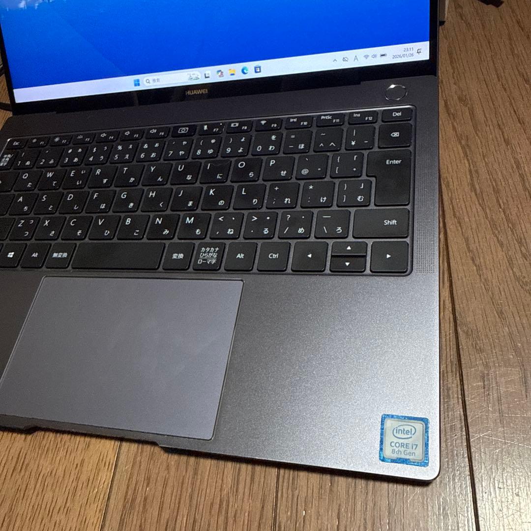 HUAWEI Mach-WX9 8世代 i7 16GB SSD512GB