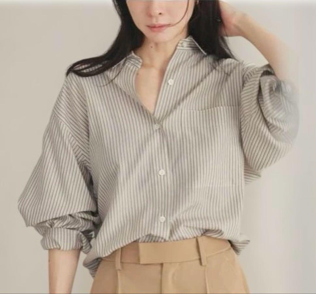 5stripe adjust シャツ