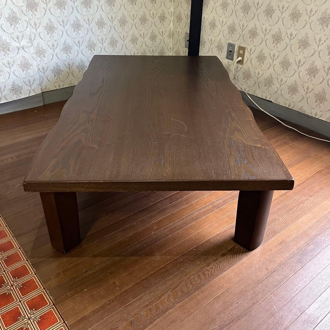 【アンティーク】木製 折りたたみ座卓 ローテーブル センターテーブル 古家具