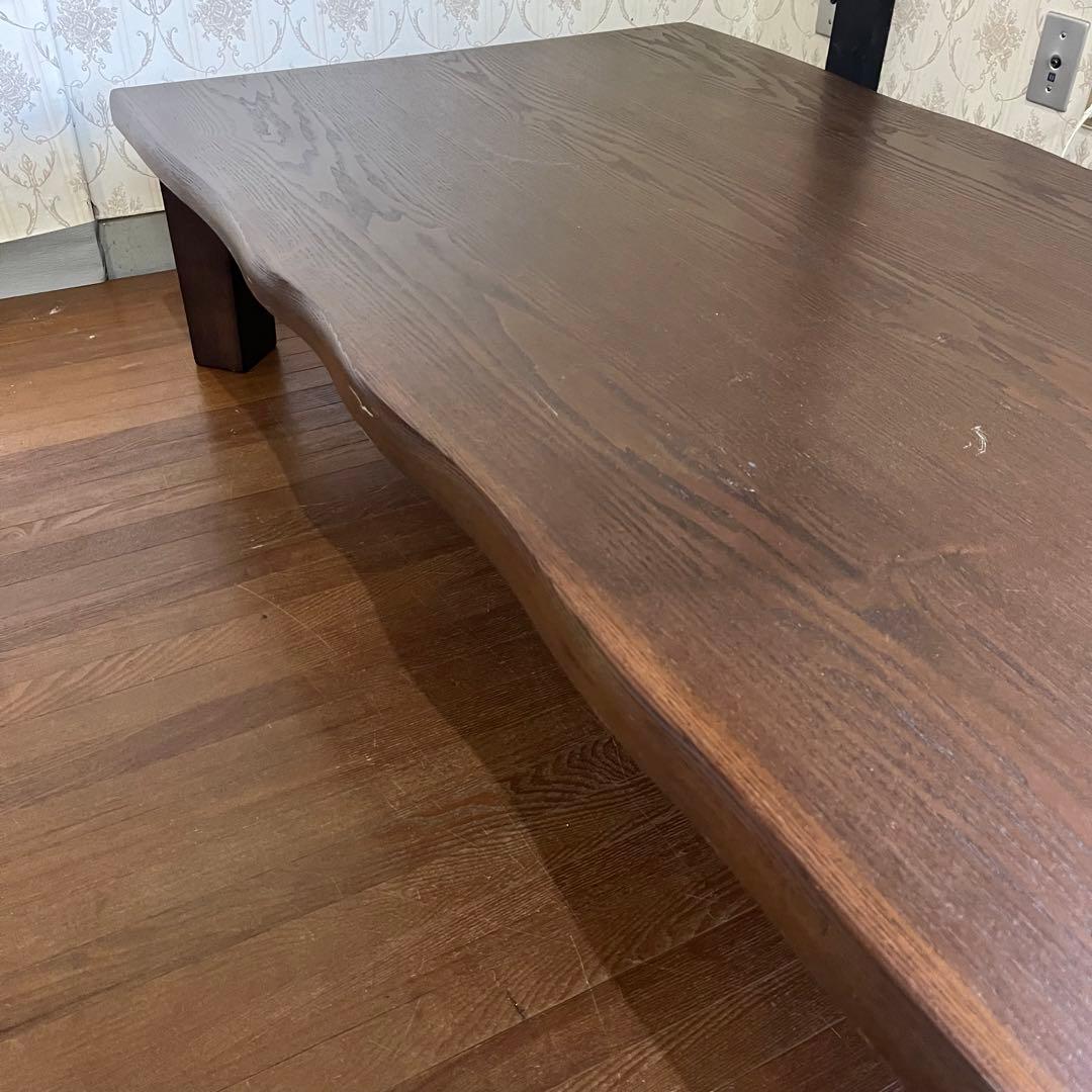 【アンティーク】木製 折りたたみ座卓 ローテーブル センターテーブル 古家具