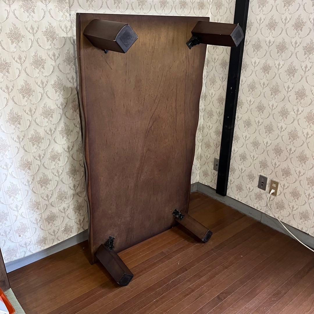 【アンティーク】木製 折りたたみ座卓 ローテーブル センターテーブル 古家具