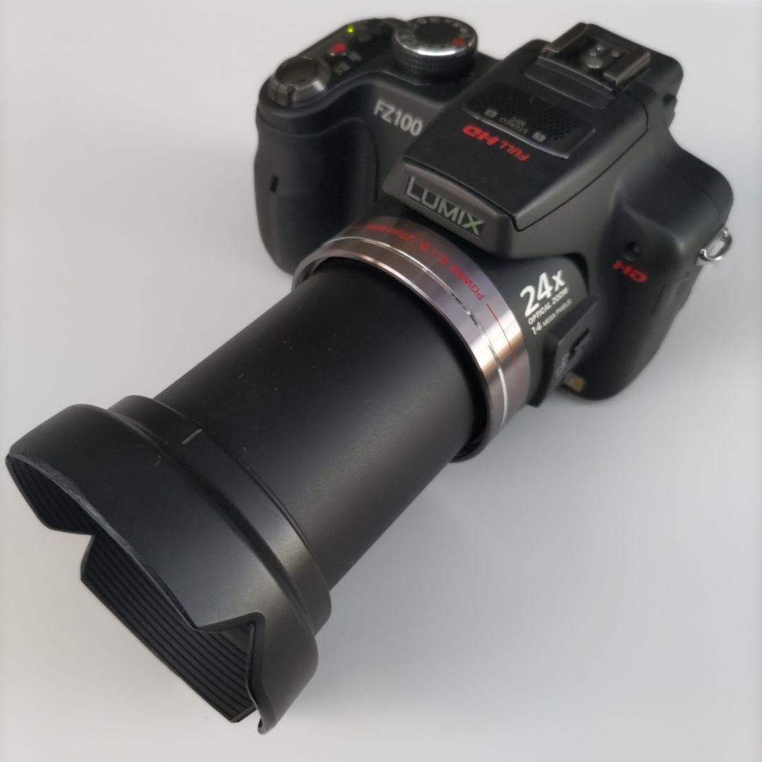 Panasonic 高倍率ズームデジタルカメラ DMC-FZ100 中古品