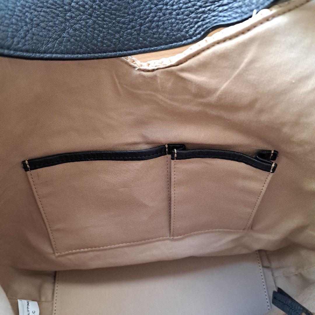 VIOLAd'ORO　ショルダーカゴバッグ