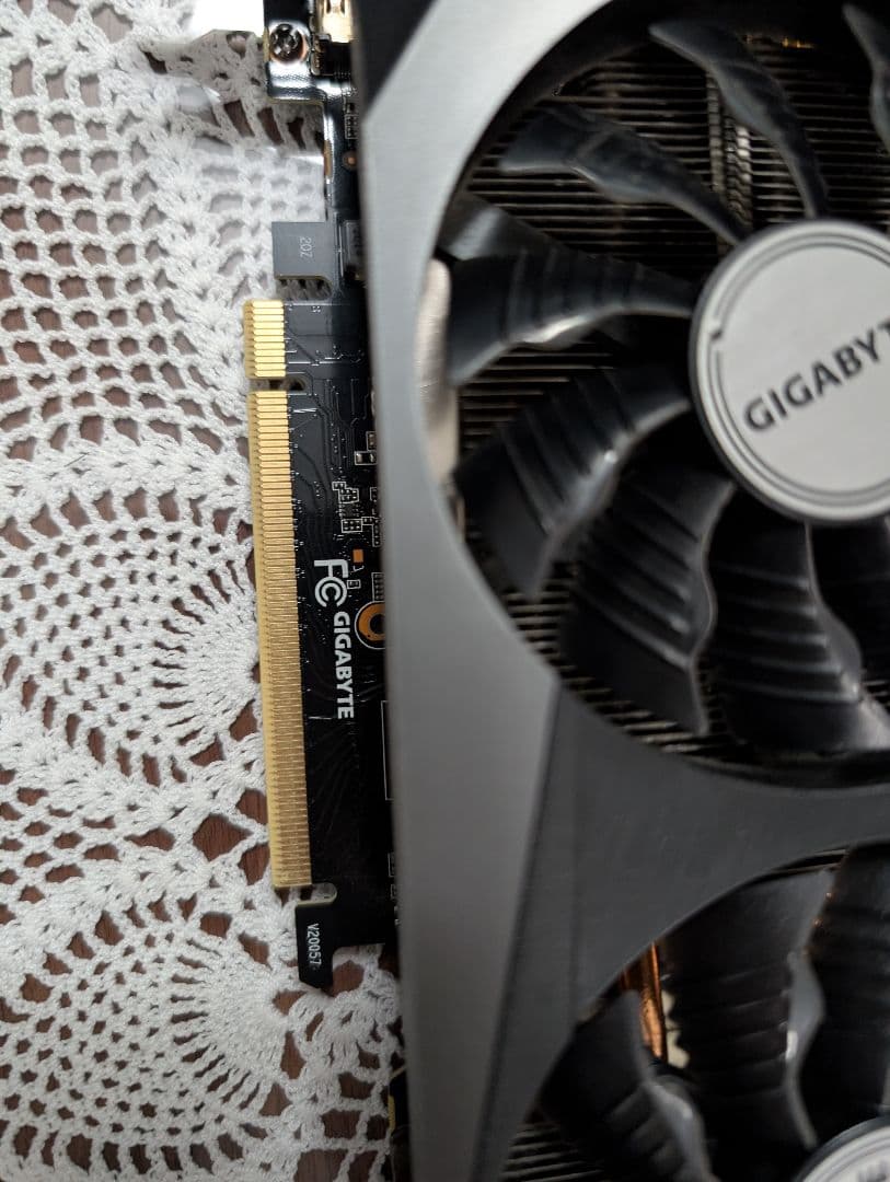 GIGABYTE GEFORCE RTX 3080 グラフィックボード可動品