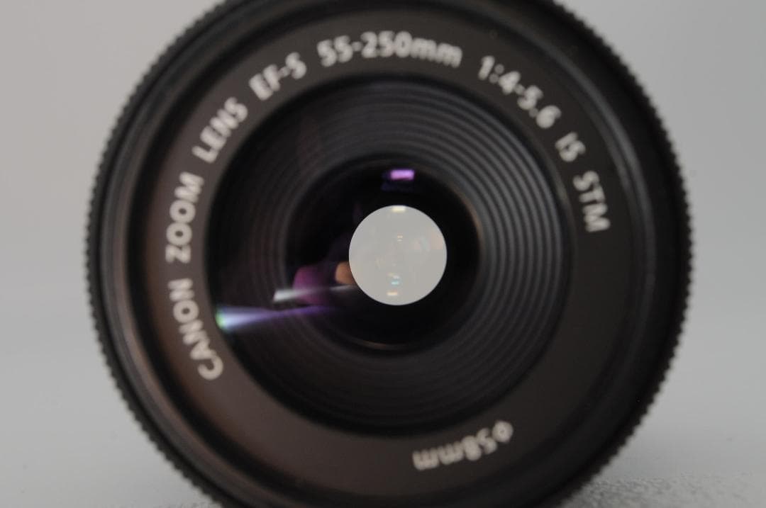 ☆新品級①☆ Canon EF-S 55-250mm f4-5.6 IS STM