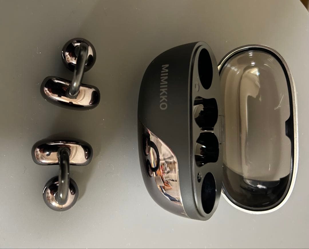 【最終値下げ】MIMIKKO 空気伝導 クリップ　集音器