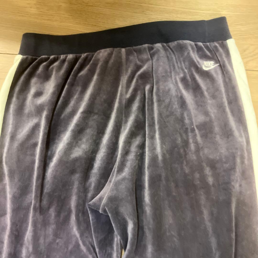 NIKE ネイビー ジャージ ベロアセットパンツ　Lサイズ　カマボコロゴ