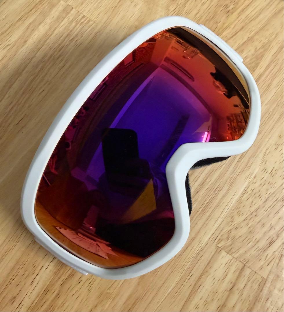 SMITH スキーゴーグル DAY ホワイト/オレンジ