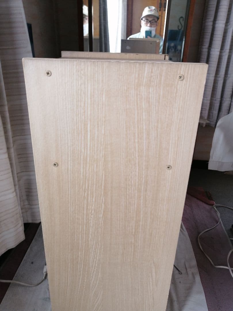 Ｗ最終値下‼️美品‼️ナチュラルウッド収納キャビネット　サイドチェスト　テレビ台