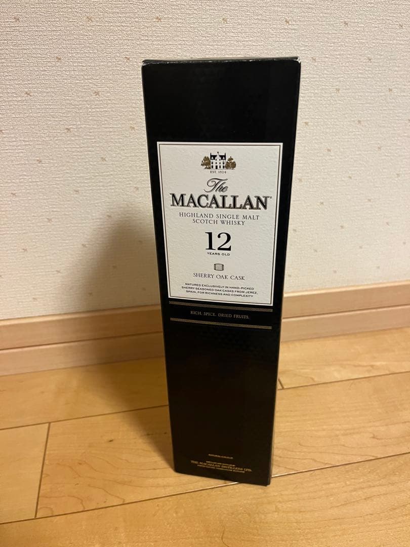 新品未開栓　The Macallan ザマッカラン12年