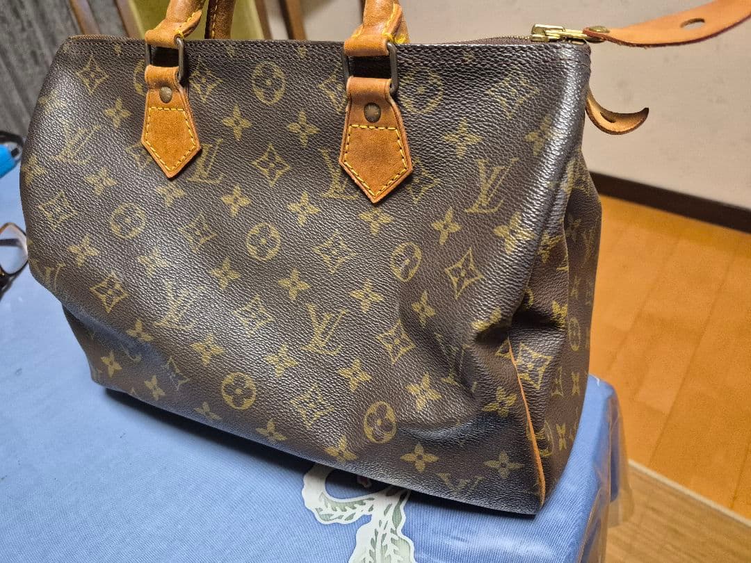 Louis Vuitton モノグラム スピーディー30パリ本店で購入初期モデル
