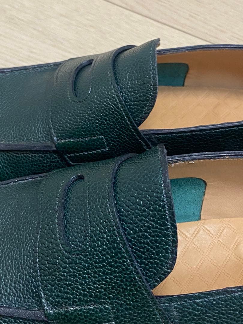 ジョンロブ ロペス ダークグリーン ローファー　7E 日本限定カラー