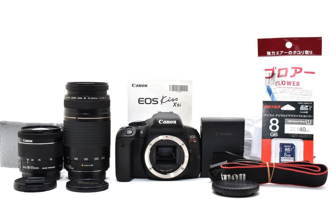 超望遠レンズ❤️Canon EOS Kiss X9i ダブルレンズセット　一眼レフ