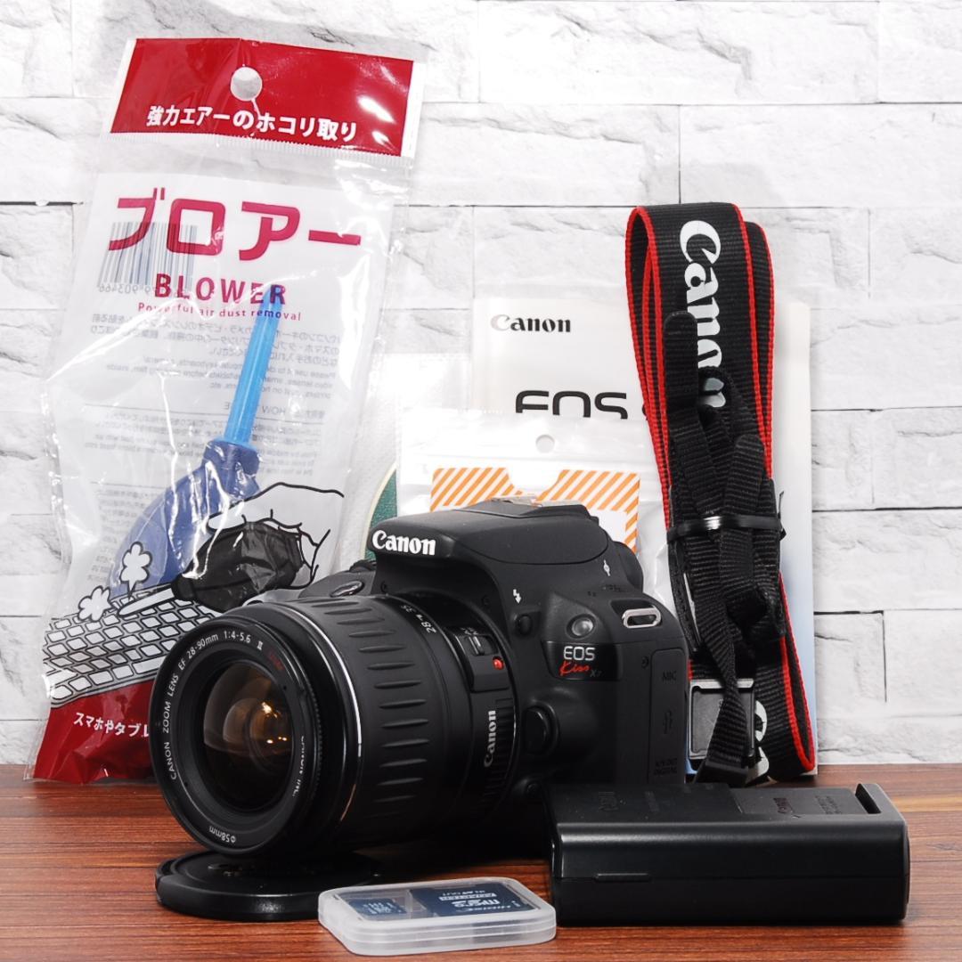 hn ✨スマホ転送可能 初心者向け名機✨Canon Kiss X7レンズ