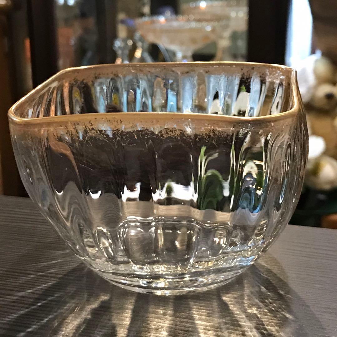 極稀少ドームナンシーDAUM NANCYデュカルDUCALクリスタルボウル☆小鉢