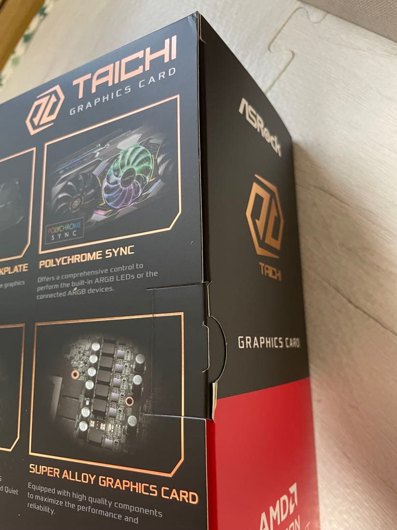 メーカー保証2年ASRock Radeon RX9070 XT taichi