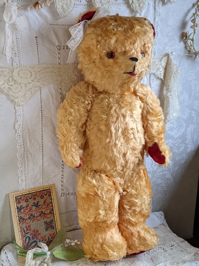 【s】アンティークベア　アンティークテディベア　フランス
