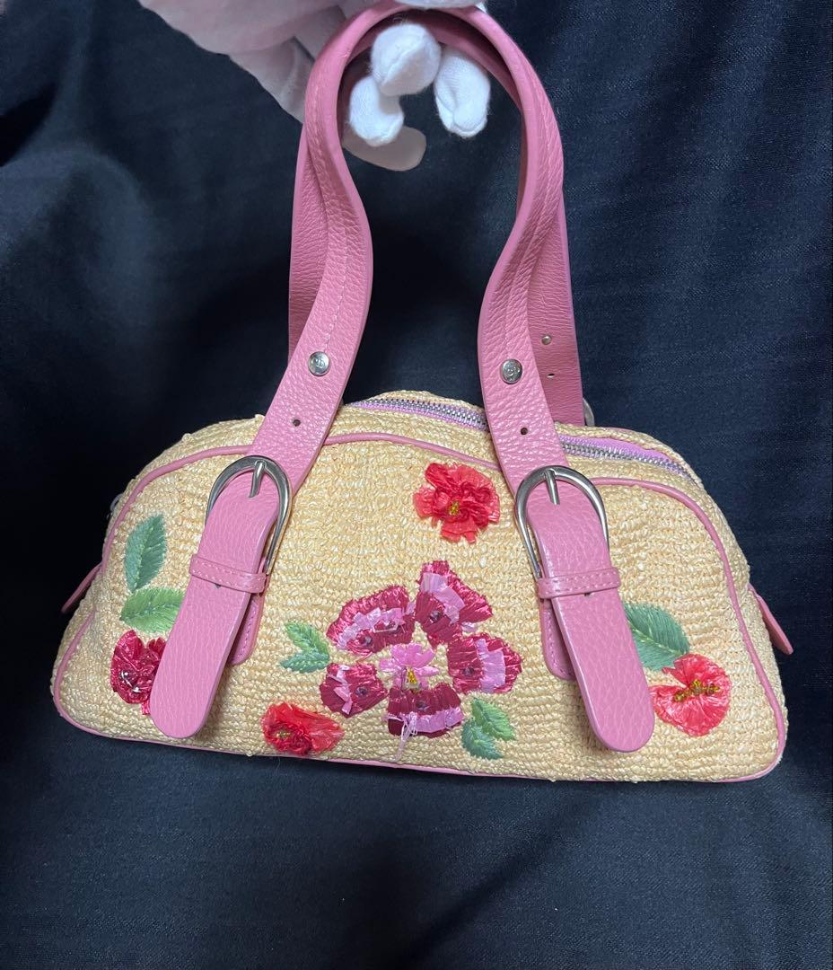 ディオールDior ガリアーノ リミテッドエディション かごバッグ レア 限定品