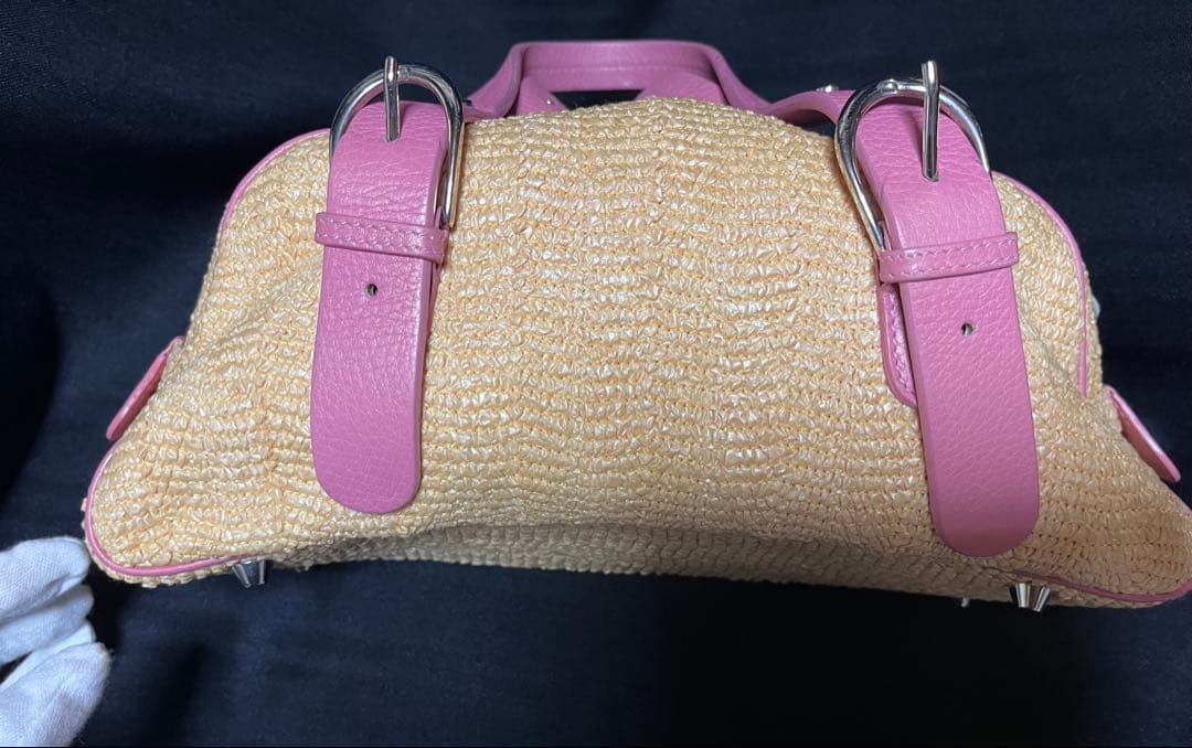 ディオールDior ガリアーノ リミテッドエディション かごバッグ レア 限定品