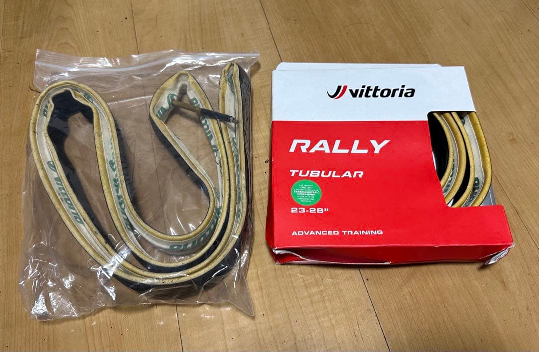 2本セットvittoria RALLY チューブラータイヤ 23-28インチ
