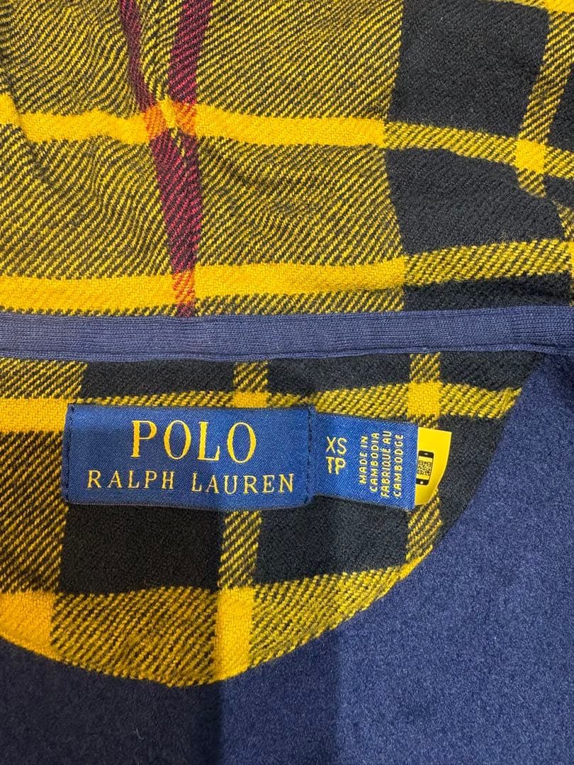 人気のポロベア刺繍フルジップパーカー ネイビー